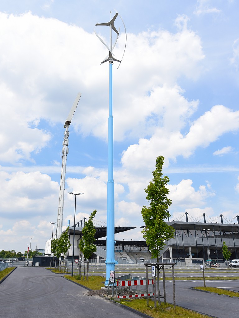 VWT- qr Turbine at RWE Stadium Essen 06-2015